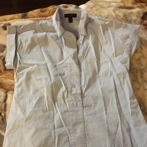 Jcrew collar blue top 000